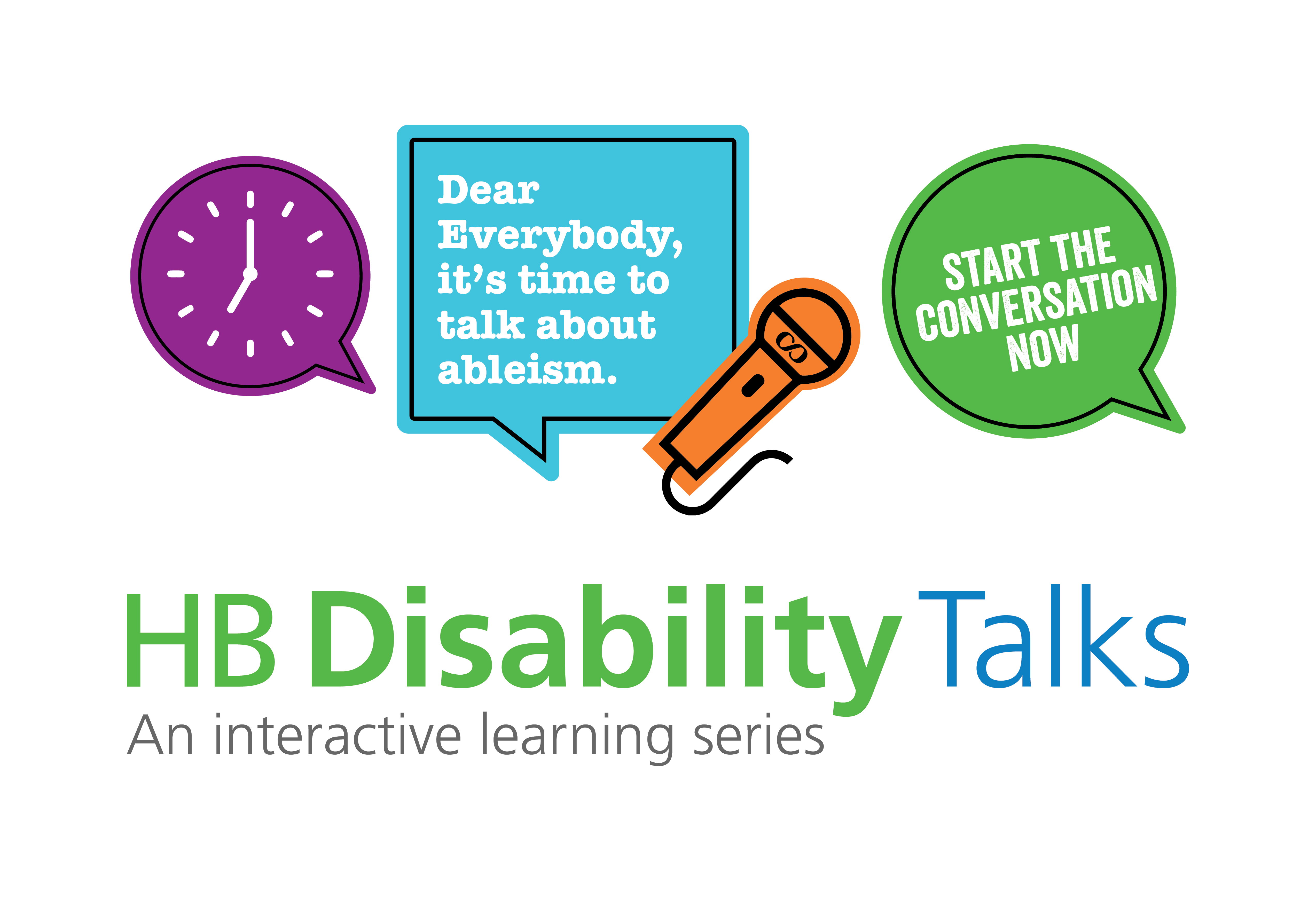 HB Disability Talks logo